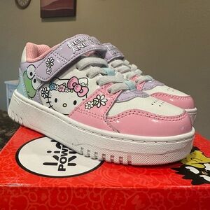 Hello Kitty Kids Sneakers - Pink, White, and Purple